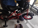 哈叮龙儿童自行车男孩3-6-8-9岁小孩单车脚踏车男女孩宝宝童车带辅助轮 运动款 【中国红】 工具包-闪光轮 12寸80-95cm适合2-5岁宝宝 实拍图