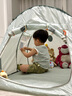 正灿儿童室内帐篷男女孩公主屋家用小房子城堡户外游戏屋宝宝睡觉玩具 绿色帐篷(送收纳袋) 小号 实拍图