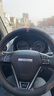 WRC汽车方向盘套四季通用皮拼翻毛皮适用奥迪宝马大众丰田带回位环标 O型皮拼翻毛皮黑灰色 实拍图