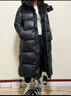 高梵黑金鹅绒服先锋2.0八格羽绒服男女同长款冬季品牌情侣厚外套 黑色【男女同款】 M 【170】 实拍图