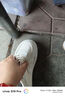 回力厚底小白鞋女小个子增高百搭板鞋2025秋冬新款爆款加绒女鞋子 米卡其【4.5cm超轻厚底】 37 实拍图