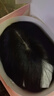 新款遮白发刘海补发片逼真头皮假发女片头顶真发增发量蓬松高颅顶 【模特金丝波点款】刘海7_11黑色 实拍图