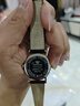 天王（TIAN WANG）手表女时尚石英表男潮流腕表皮带款情侣对表情人节礼物送女友 【女表】玫瑰金棕带3874 实拍图
