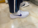 耐克NIKE 男篮球鞋科比8 KOBE 8运动鞋HF9550-100白/紫44.5 实拍图
