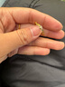 周六福5G工艺波纹戒黄金戒指女38妇女节礼物计价AW015681 11号 约0.64g 实拍图