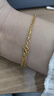 中国黄金（CHINA GOLD）黄金手链女足金首饰凤尾手链素金生日618送女朋友礼物送老婆 时尚凤尾手链 约1.8g 【送女友】 实拍图