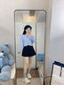 朴西夏季沙滩厚底增高小个子女生休闲洞洞鞋 珍珠白 36-37  实拍图