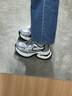 GG-CC【明星同款】月落星河银色厚底老爹鞋女百搭秋季新款G23X4317 银色 皮面 40 实拍图