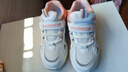 回力童鞋儿童运动鞋2026春秋新款女童跑鞋时尚高帮网面轻便男童休闲鞋 白粉（渐变） 33 内长约21.3cm 实拍图