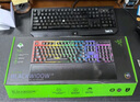 雷蛇（Razer）黑寡妇蜘蛛V4专业版 机械键盘 游戏键盘 RGB背光 游戏电竞 绿轴 带RGB腕托 实拍图