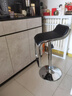 华恺之星 吧台椅子升降椅高脚椅吧台凳子办公椅靠背椅酒吧椅子HK105黑色 实拍图