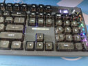狼途LT104机械键盘电竞游戏办公键盘三模有线/蓝牙/无线键鼠套装104键全尺寸客制化平板电脑笔记本键盘 厚艾混彩【有线数字屏】银灰轴混光 实拍图