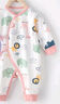 欢喜小熊婴儿连体衣春季新生儿蝴蝶衣宝宝纯棉衣服春秋天打底衣和尚服 实拍图