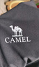 骆驼（CAMEL）运动速干T恤透气宽松户外休闲圆领情侣短袖夏季男款，黑色L 实拍图