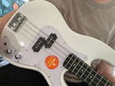 名森（Minsine）FD贝斯/金属白经典四弦电贝司初学者入门BASS 实拍图