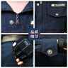 元棉 工作服套装男春秋加厚劳保服汽修电焊工防烫耐磨工地建筑工装 军绿套装 190【体重180-200斤】 实拍图