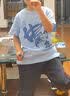 真维斯男童短袖t恤夏季2026童装上衣国风演出服夏装半袖中大童运动衣服 实拍图
