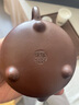 千寿堂宜兴原矿紫砂紫泥壶全手工茶具礼品礼盒包装泡茶器 原矿石瓢250ML礼盒装 实拍图