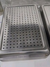 今万福  不锈钢蒸盘蒸饭盘蒸饭柜商用托盘 430有孔60*40*4.8cm0.7厚 实拍图