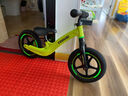 酷骑（COOGHI）儿童平衡车1-3-6岁酷奇滑步车小童宝宝滑行车自行车周岁礼物S3 【品牌金榜】 酷骑绿 -橡塑轮 S3 实拍图