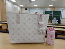 纽芝兰（NUCELLE）沈月同款飞马大容量托特包包女式2026单肩通勤大包生日情人节礼物 桃桃粉中号【可放13寸电脑】 实拍图