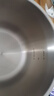 双喜（DOUBLEHAPPINESS）不锈钢高压锅压力锅燃气电磁炉两用防爆家用高压锅夹钳式24cm/8L 实拍图