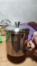 膳大皇（SHDO）抗菌316不锈钢水杯带盖茶缸大号食品级老式茶杯办公室口杯小杯子 【医级抗菌316】380ml 实拍图