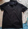 京东京造【100系列云感速干】运动短袖Polo衫男跑步健身户外夏季 黑色S 实拍图