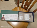 守勤堂景德镇青瓷玲珑会议室茶杯茶水分离杯陶瓷办公室泡茶杯带盖喝茶杯 《闻鸡起舞》茶水分离杯 450ml 1只 实拍图