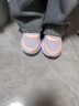 361°儿童运动鞋男女童(3-12岁)防撞鞋头密网休闲跑鞋 紫 35 实拍图
