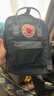 FJALLRAVEN北极狐双肩包女休闲大容量背包书包23561-031石墨黑7L KankenMini 实拍图