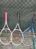 匹克网球拍大学生单人套装成人初学者带线回弹训练器专业碳铝一体网拍 单拍款-白色（无礼包） 实拍图