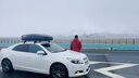 SHIYILU车顶行李箱改装汽车行李架SUV通用车顶箱配件大容量超薄旅行箱 580L车顶箱+静音横杆【备注颜色】 问界M5 M7 M9 实拍图