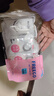 Freego 女士一次性内裤双色纯棉水洗高温烘干孕妇生理期 8条（4白4粉）L 实拍图