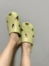 朴西2025夏季女款居家外穿洞洞鞋静音软底浴室洗澡防滑可外穿包头拖鞋 牛油果绿 【夏季清新色】 36-37 实拍图