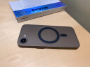 宝仕利适用于iPhone16e手机壳超薄磁吸保护壳苹果16e磨砂雾感磨砂新款防摔壳透明软硬壳套裸机 【半透黑】磁吸充电 实拍图