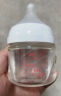 贝亲（Pigeon）玻璃奶瓶 第3代 宽口径 婴儿奶瓶 80ml  AA185  SS码 0个月以上 实拍图