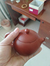 【采销推荐】宜兴原矿紫砂壶名家手工泡茶壶单人旅行功夫茶具套装 珍藏大红袍210ml 实拍图