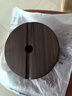铜师傅 黑胡桃原木《金箍棒底座》工艺品摆件 圆形实木底座 适用大号底座 实拍图