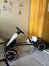 钰贝嘉【免安装】儿童卡丁车玩具车1-8岁2女孩两岁男孩玩具宝宝生日礼物 白色【双驱+遥控+射灯+大电瓶】 实拍图