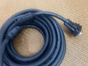 毕亚兹 VGA线高清双磁环黑头vga3+6线芯针/针3米 电脑投影仪显示器视频线数据信号线 实拍图