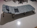 启励折叠床单人午睡床折叠躺椅家用办公室午休床简易行军床医院陪护床 【加粗方管】68cm+亲肤棉垫 实拍图