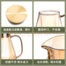 唯铭诺水杯套装玻璃杯耐高温冷水壶晾水壶养生花茶壶茶杯一壶四杯1.8L 实拍图