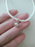 伊灿施家水钻仿珍珠吊坠小米珠项链女配饰高级锁骨链2025新款爆款颈链 施家水钻珍珠吊坠小米珠项链 实拍图