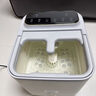 美的（Midea）泡脚桶足浴盆电动泡脚盆加热全自动按摩洗脚盆智能恒温过膝疗家用 父亲节礼物实用送爸爸 绝缘组件-花洒冲浪+拆卸按摩盘+紫外杀菌+保护开关 生日礼物送女生女士老婆爸爸父亲老人高档2025 实拍图