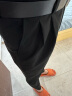 柒牌【犀牛褶】双褶西裤男春夏商务通勤上班修身直筒长裤0850 实拍图