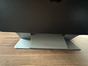 MOFT笔记本电脑支架桌面增高通风散热架MacBookPro便携式支架粘贴式可折叠双角度切换桌面架 新色系【月岩灰】 二代笔记本支架 实拍图