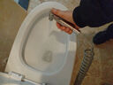 友莱卫浴（Yoroow） 304不锈钢马桶伴侣马桶喷枪妇洗器一进二出角阀卫生间喷水枪增压 马桶伴侣套装（配3米伸缩管） 实拍图