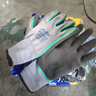 星宇L508手套劳保耐磨浸胶防滑皱纹透气工作劳动干活工地防护胶皮 12双 星宇A416 均码 实拍图