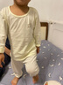 拉比（Labi Baby）童装内衣2023夏男女宝宝抑菌家居服内衣2套装 肩开特殊色090 实拍图